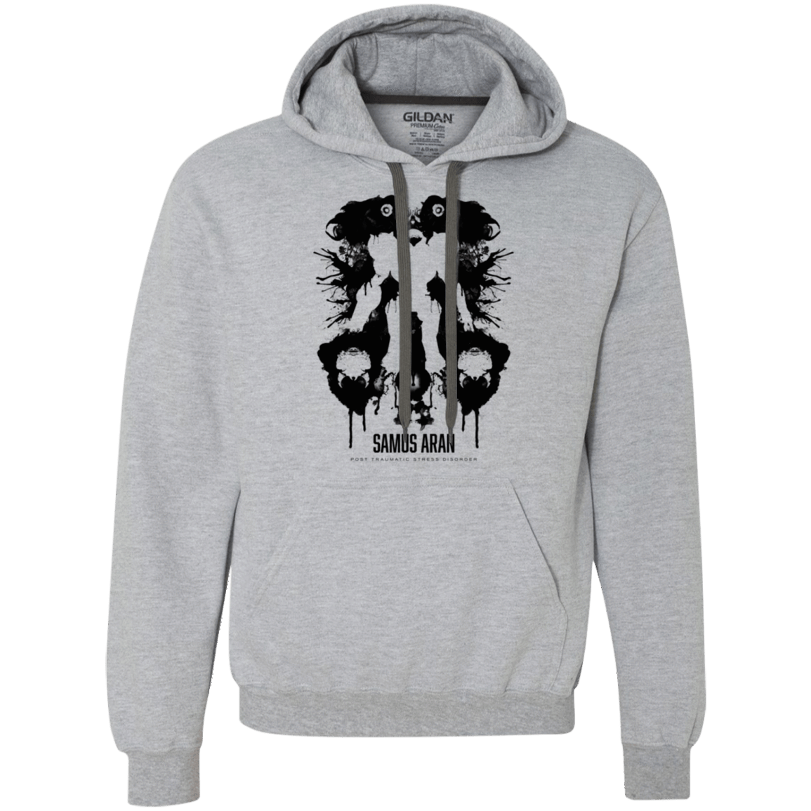 Sweatshirts Sport Grey / Small Samus Ink Blot Premium Fleece Hoodie