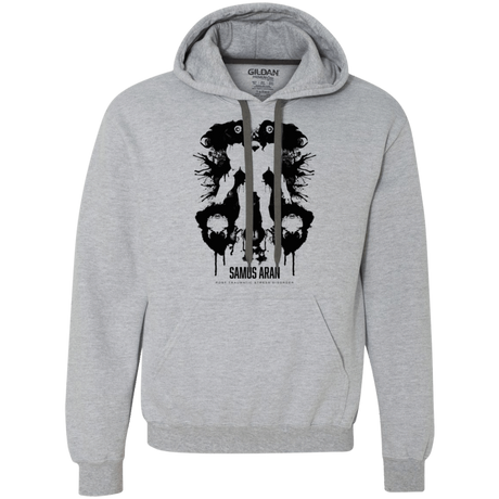 Sweatshirts Sport Grey / Small Samus Ink Blot Premium Fleece Hoodie