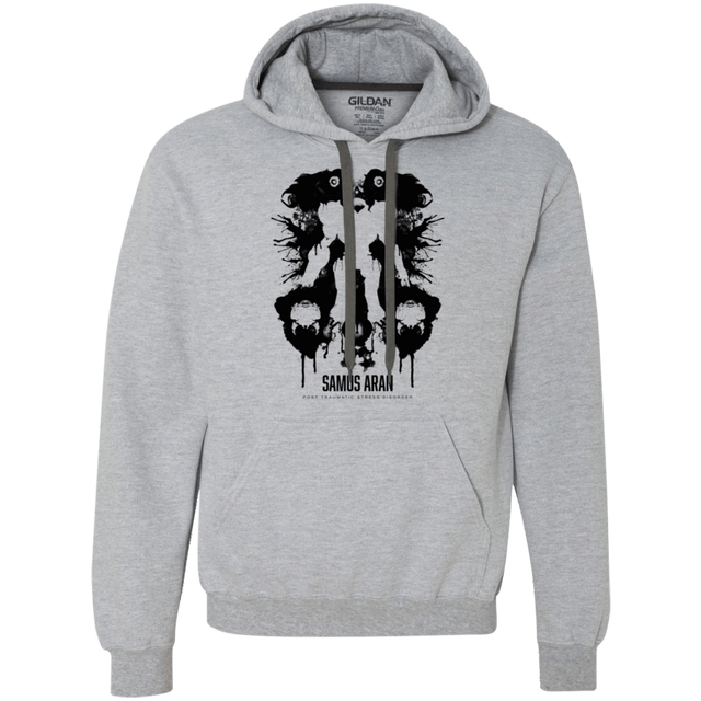 Sweatshirts Sport Grey / Small Samus Ink Blot Premium Fleece Hoodie