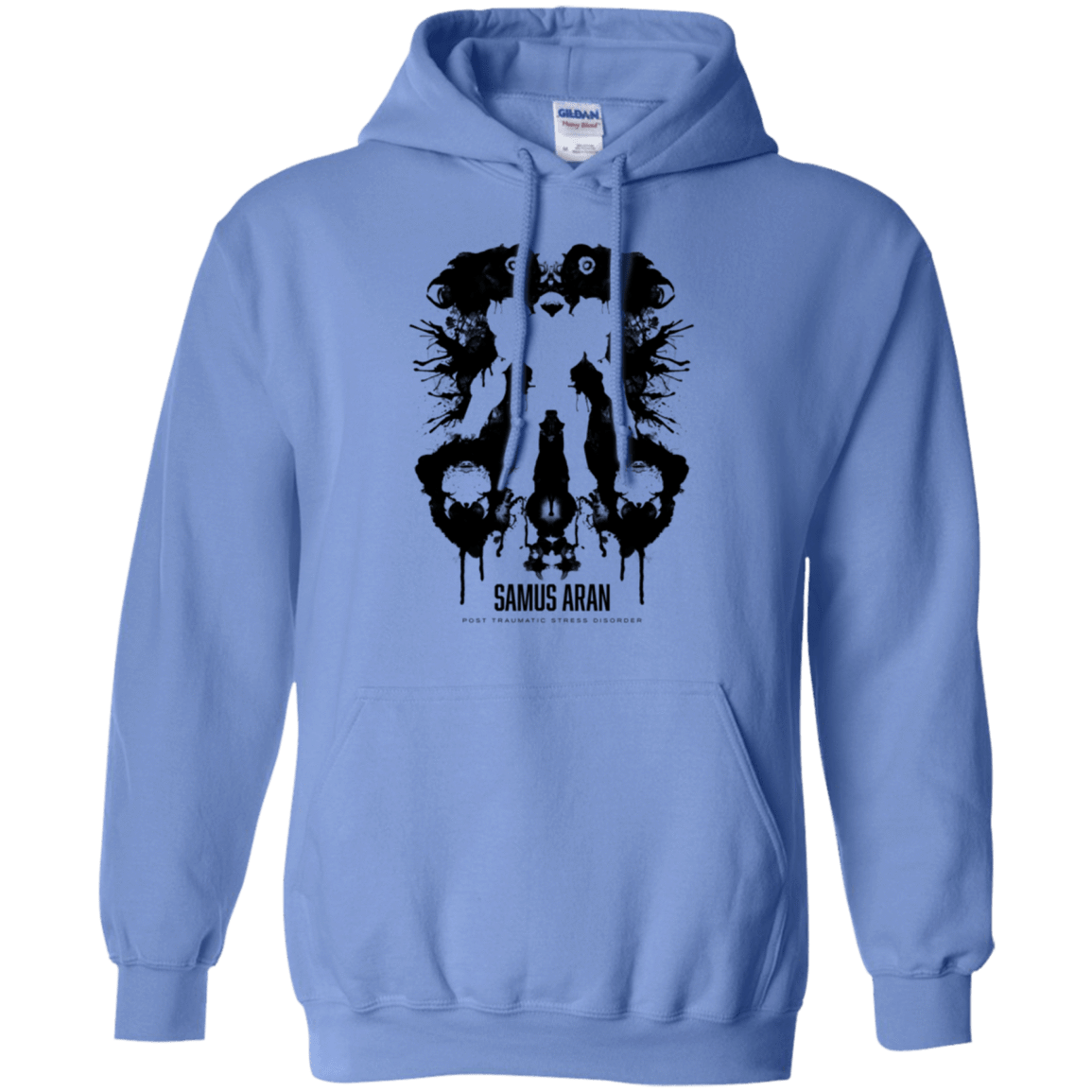 Sweatshirts Carolina Blue / Small Samus Ink Blot Pullover Hoodie