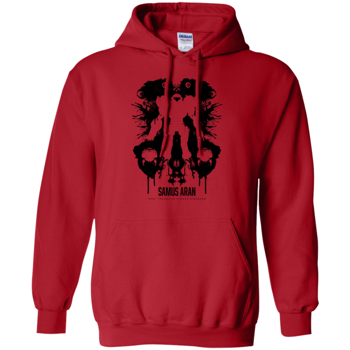 Sweatshirts Red / Small Samus Ink Blot Pullover Hoodie