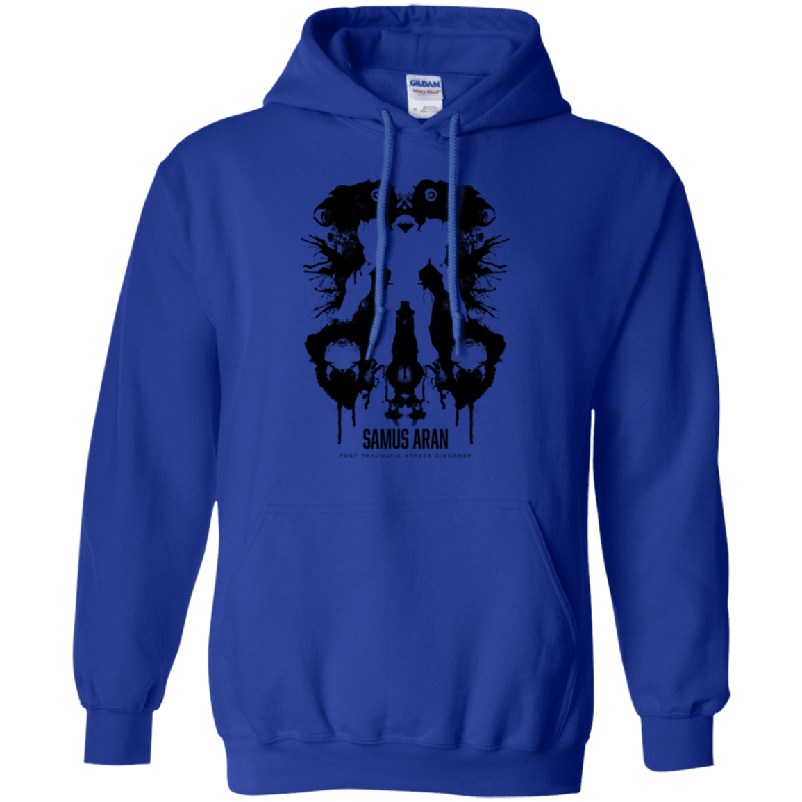 Sweatshirts Royal / Small Samus Ink Blot Pullover Hoodie