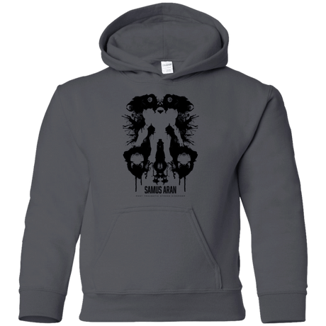 Sweatshirts Charcoal / YS Samus Ink Blot Youth Hoodie