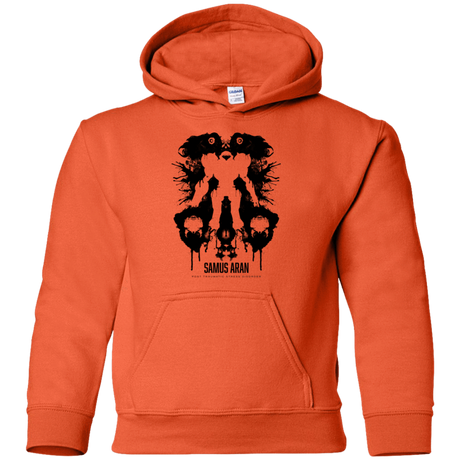 Sweatshirts Orange / YS Samus Ink Blot Youth Hoodie