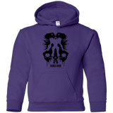 Sweatshirts Purple / YS Samus Ink Blot Youth Hoodie