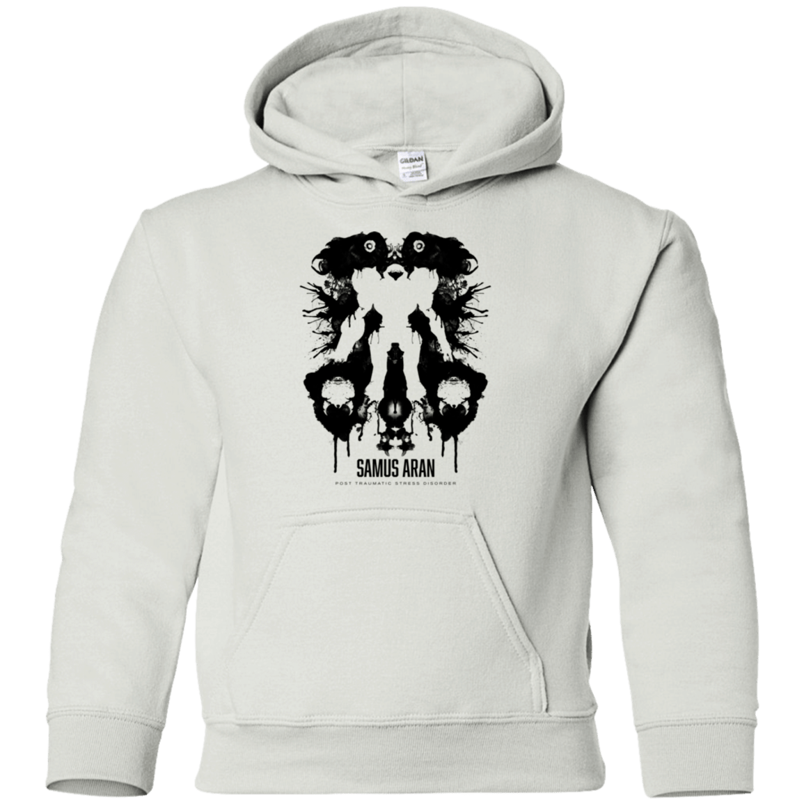 Sweatshirts White / YS Samus Ink Blot Youth Hoodie