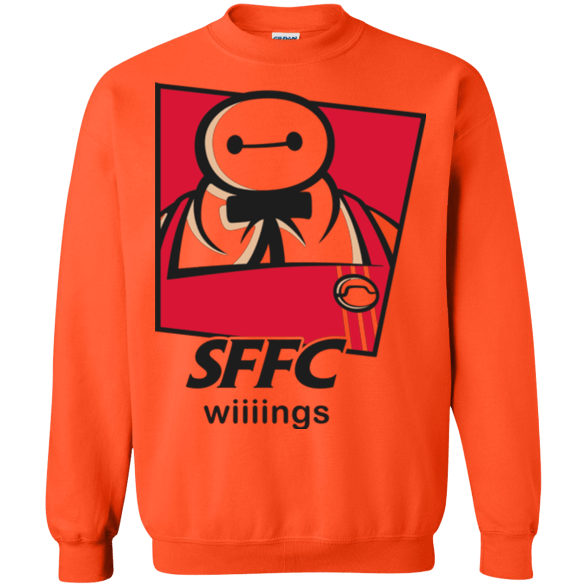 Sweatshirts Orange / Small San Fransokyo Fried Chicken Crewneck Sweatshirt