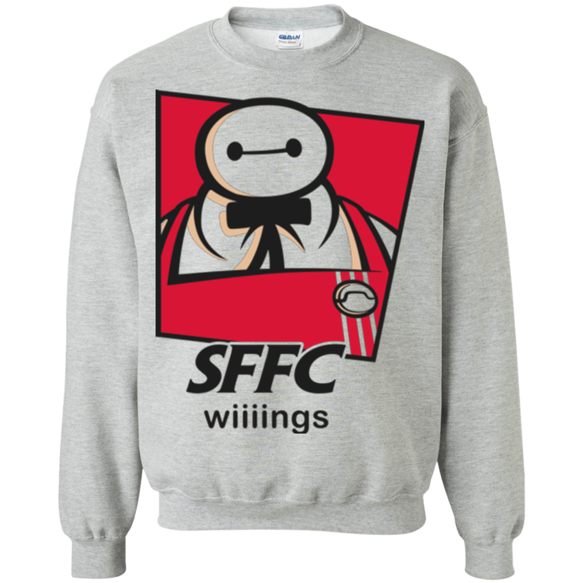 Sweatshirts Sport Grey / Small San Fransokyo Fried Chicken Crewneck Sweatshirt