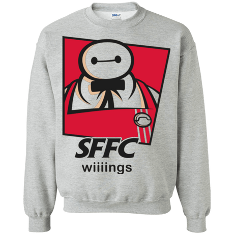 Sweatshirts Sport Grey / Small San Fransokyo Fried Chicken Crewneck Sweatshirt