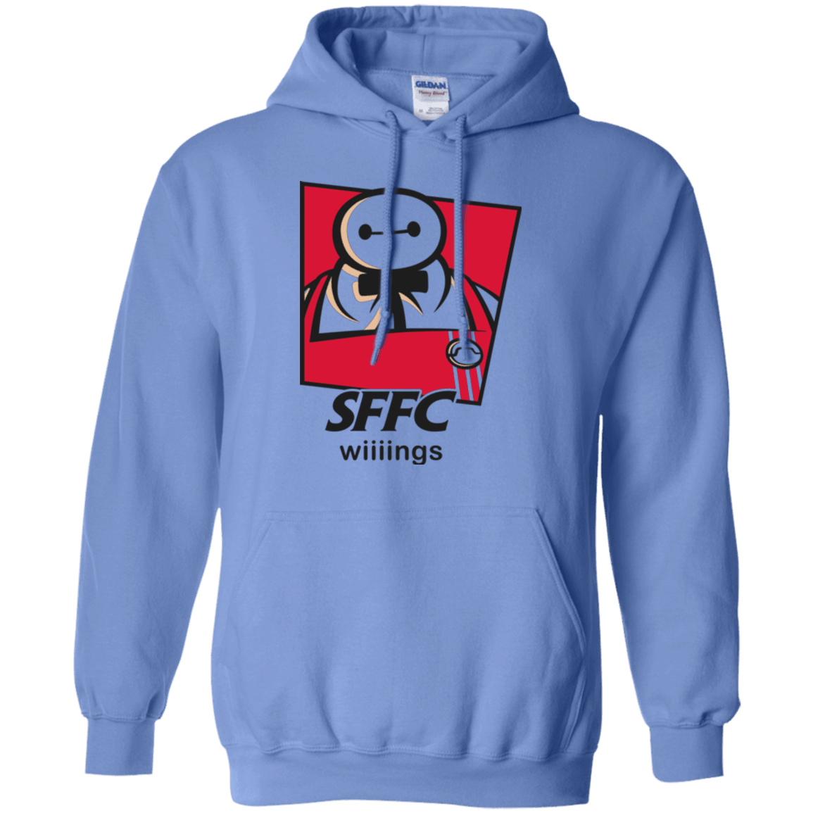 Sweatshirts Carolina Blue / Small San Fransokyo Fried Chicken Pullover Hoodie