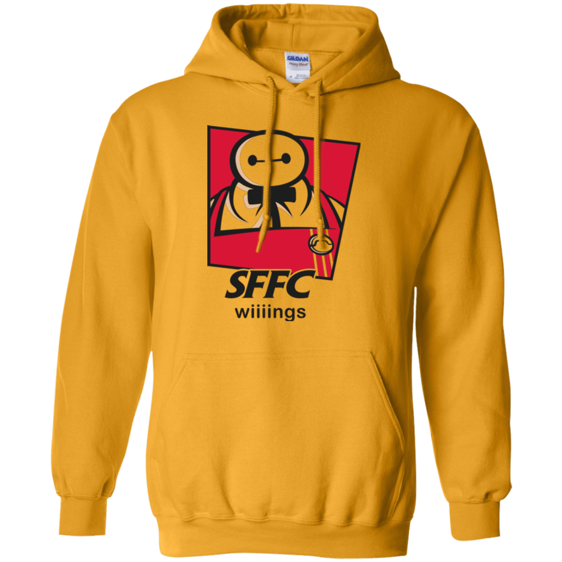 Sweatshirts Gold / Small San Fransokyo Fried Chicken Pullover Hoodie