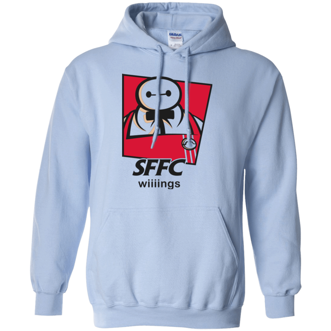 Sweatshirts Light Blue / Small San Fransokyo Fried Chicken Pullover Hoodie