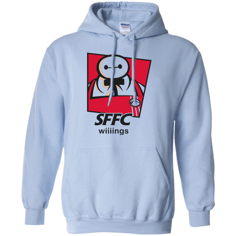 Sweatshirts Light Blue / Small San Fransokyo Fried Chicken Pullover Hoodie