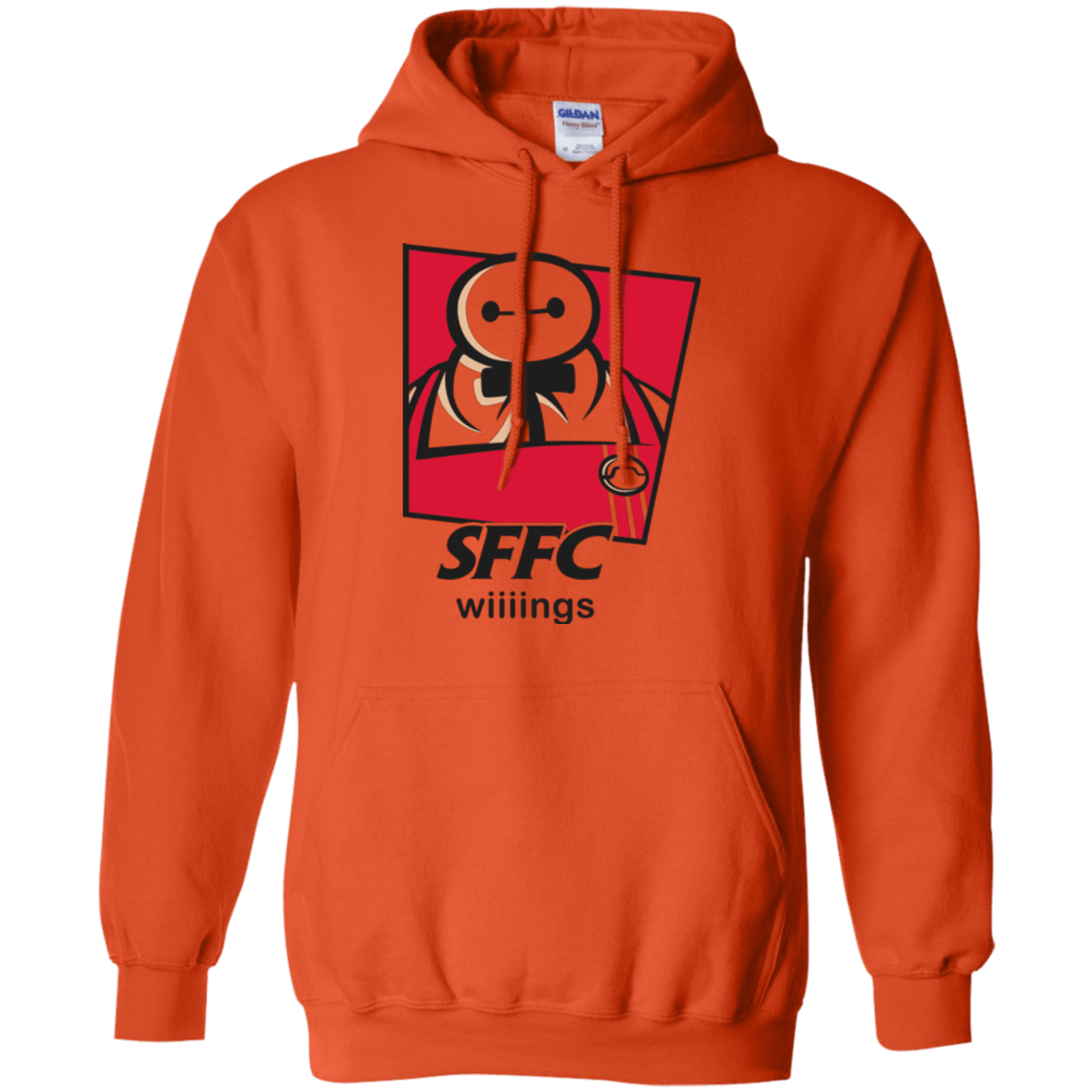 Sweatshirts Orange / Small San Fransokyo Fried Chicken Pullover Hoodie