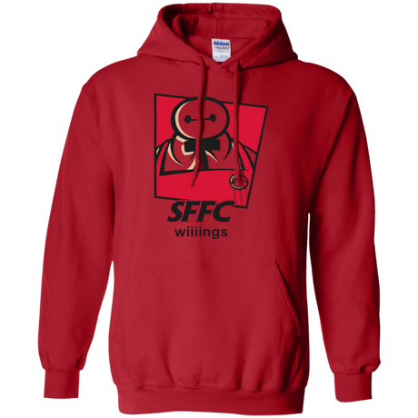 Sweatshirts Red / Small San Fransokyo Fried Chicken Pullover Hoodie