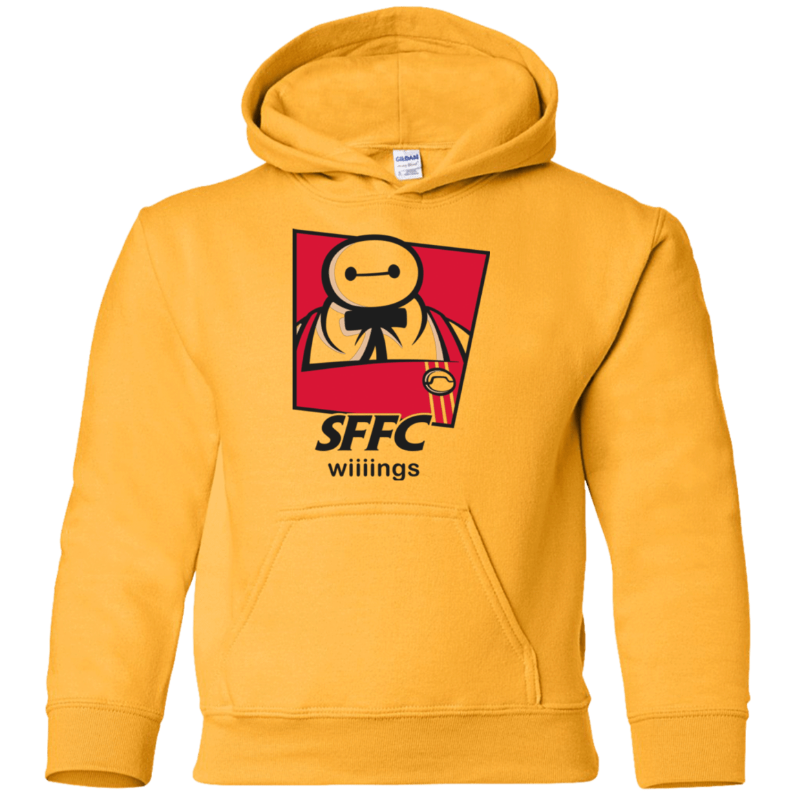 Sweatshirts Gold / YS San Fransokyo Fried Chicken Youth Hoodie