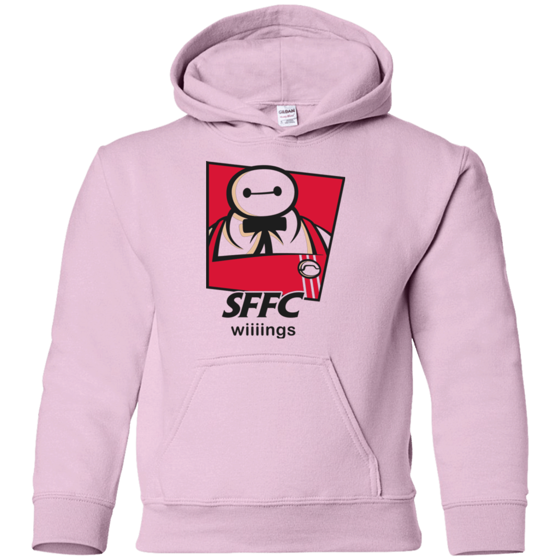 Sweatshirts Light Pink / YS San Fransokyo Fried Chicken Youth Hoodie