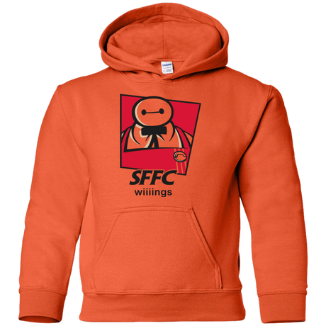 Sweatshirts Orange / YS San Fransokyo Fried Chicken Youth Hoodie