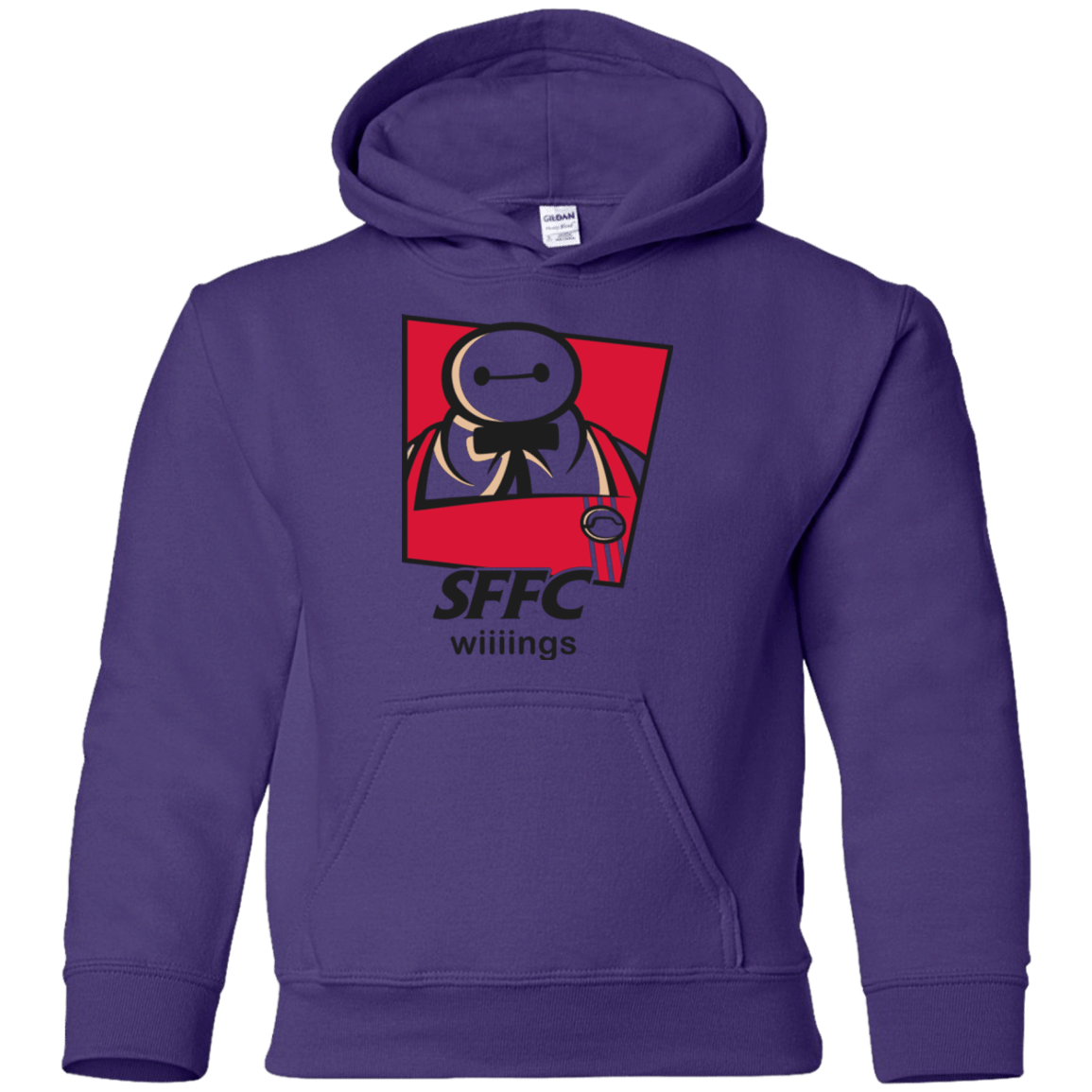 Sweatshirts Purple / YS San Fransokyo Fried Chicken Youth Hoodie