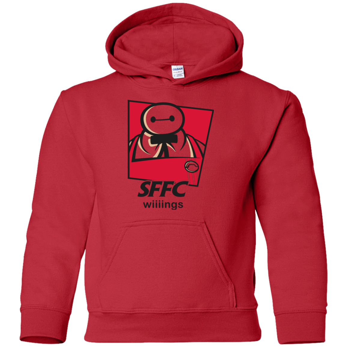 Sweatshirts Red / YS San Fransokyo Fried Chicken Youth Hoodie
