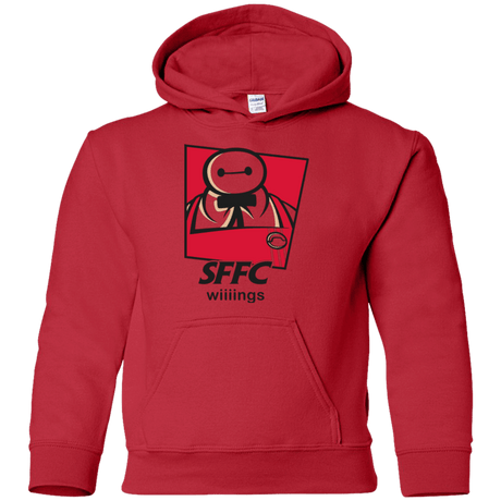 Sweatshirts Red / YS San Fransokyo Fried Chicken Youth Hoodie