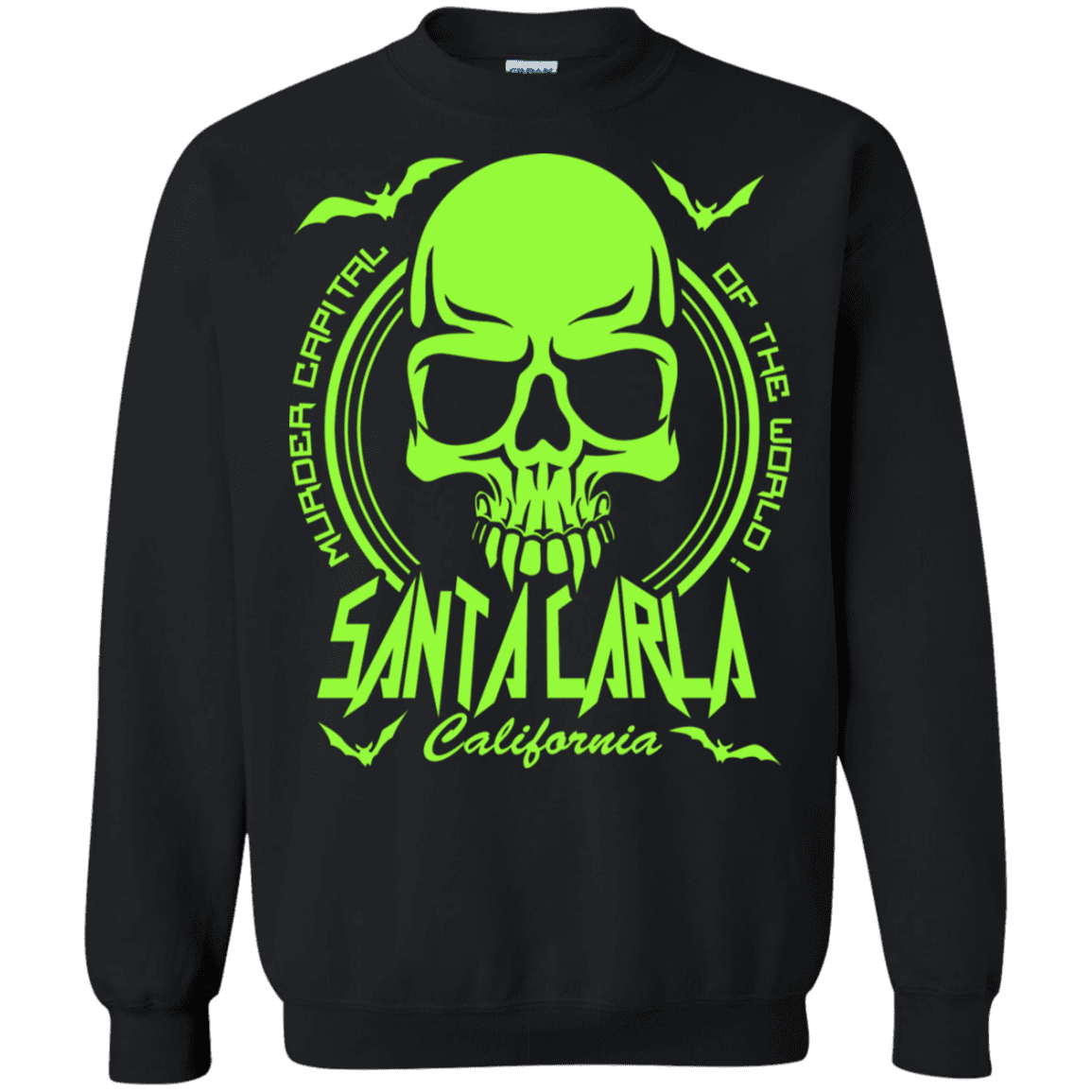 Sweatshirts Black / S Santa Carla Crewneck Sweatshirt