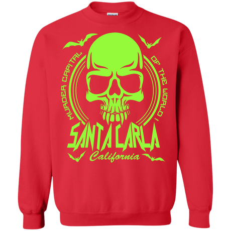 Sweatshirts Red / S Santa Carla Crewneck Sweatshirt