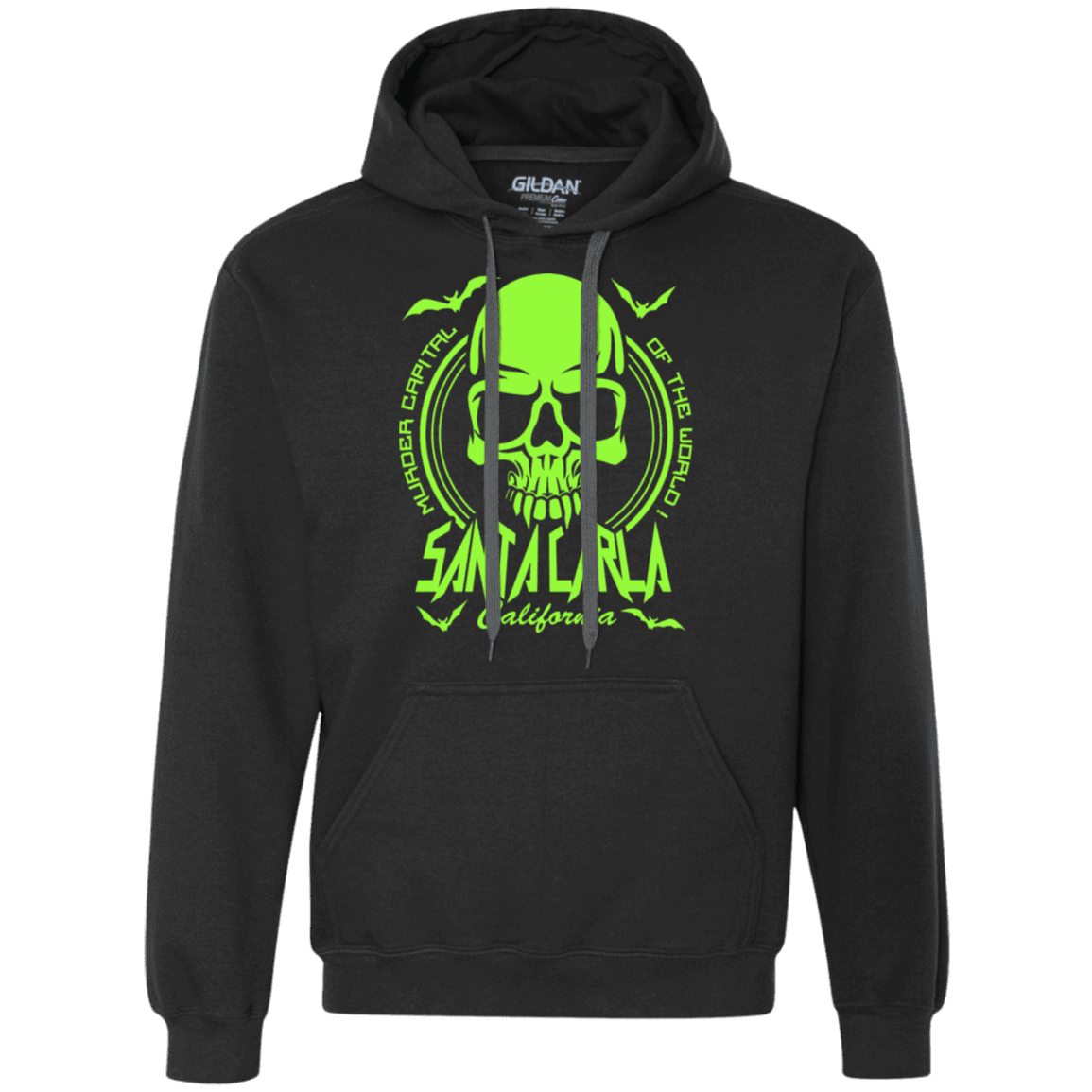 Sweatshirts Black / S Santa Carla Premium Fleece Hoodie