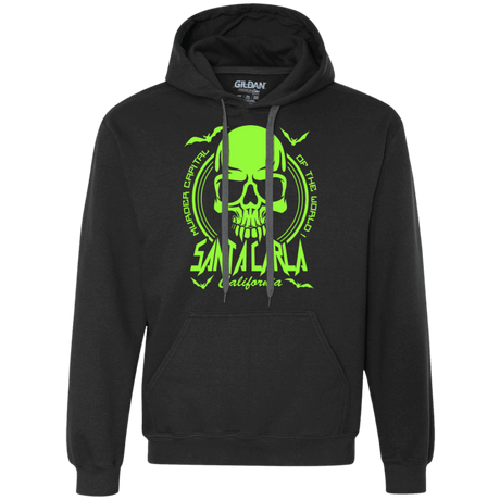 Sweatshirts Black / S Santa Carla Premium Fleece Hoodie