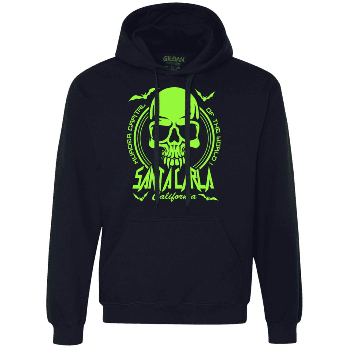 Sweatshirts Navy / S Santa Carla Premium Fleece Hoodie