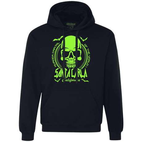 Sweatshirts Navy / S Santa Carla Premium Fleece Hoodie