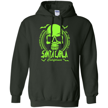 Sweatshirts Forest Green / S Santa Carla Pullover Hoodie