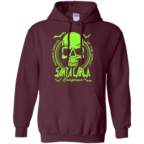 Sweatshirts Maroon / S Santa Carla Pullover Hoodie