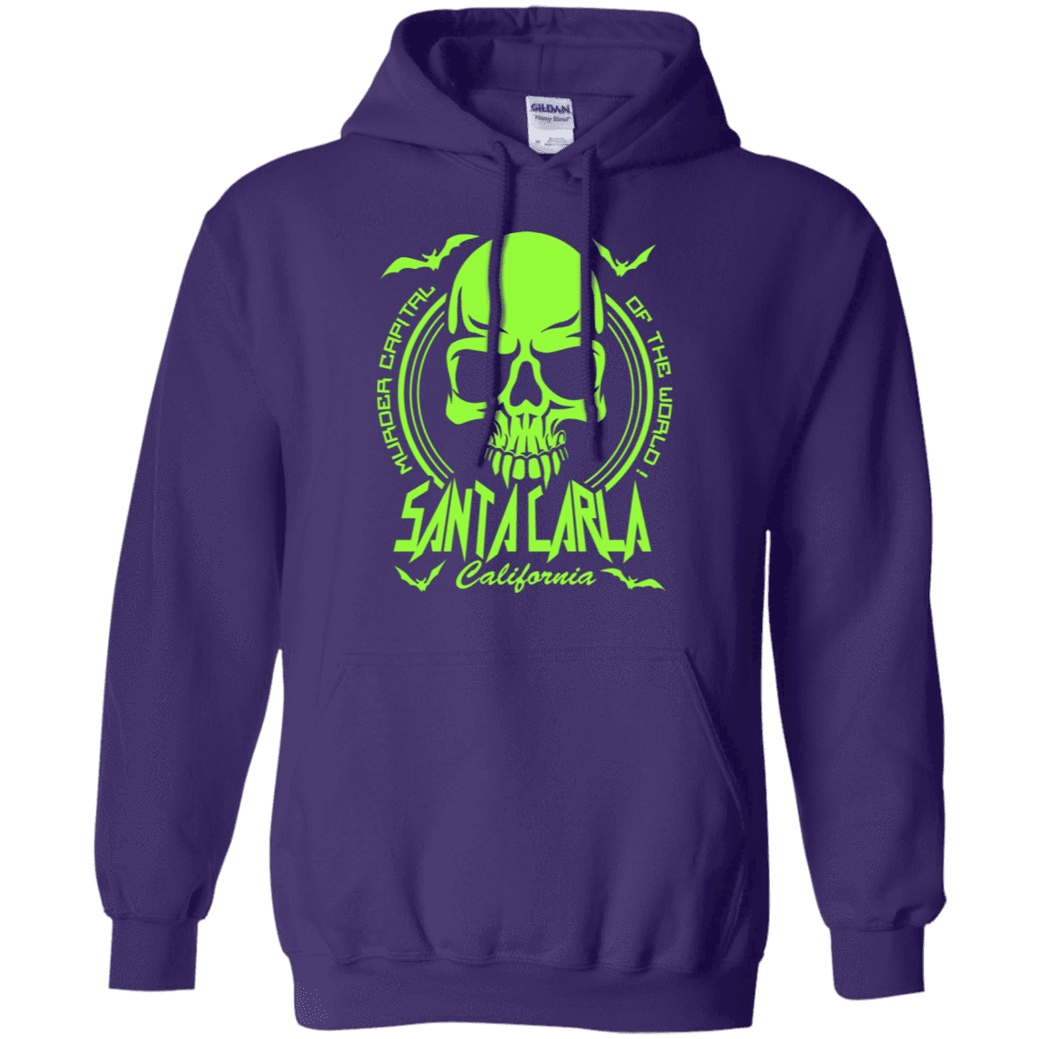 Sweatshirts Purple / S Santa Carla Pullover Hoodie