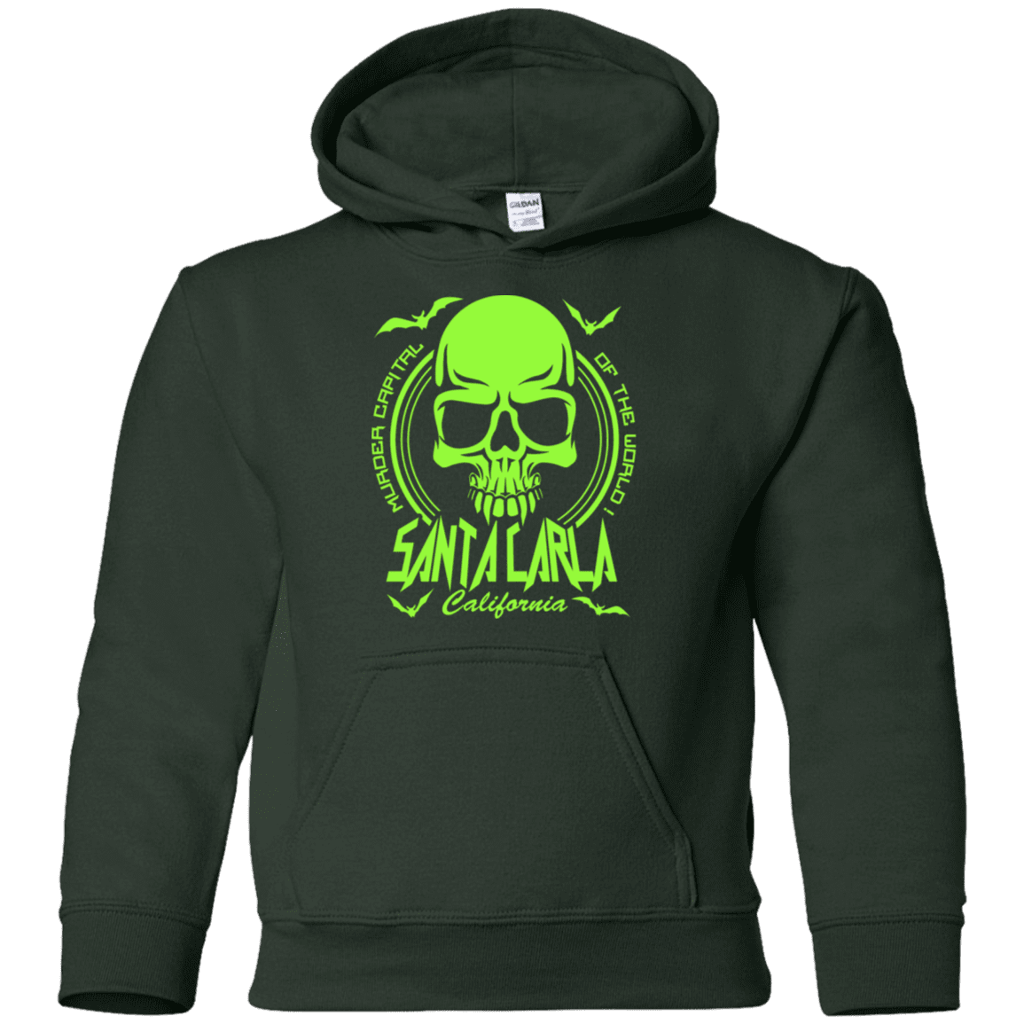 Sweatshirts Forest Green / YS Santa Carla Youth Hoodie