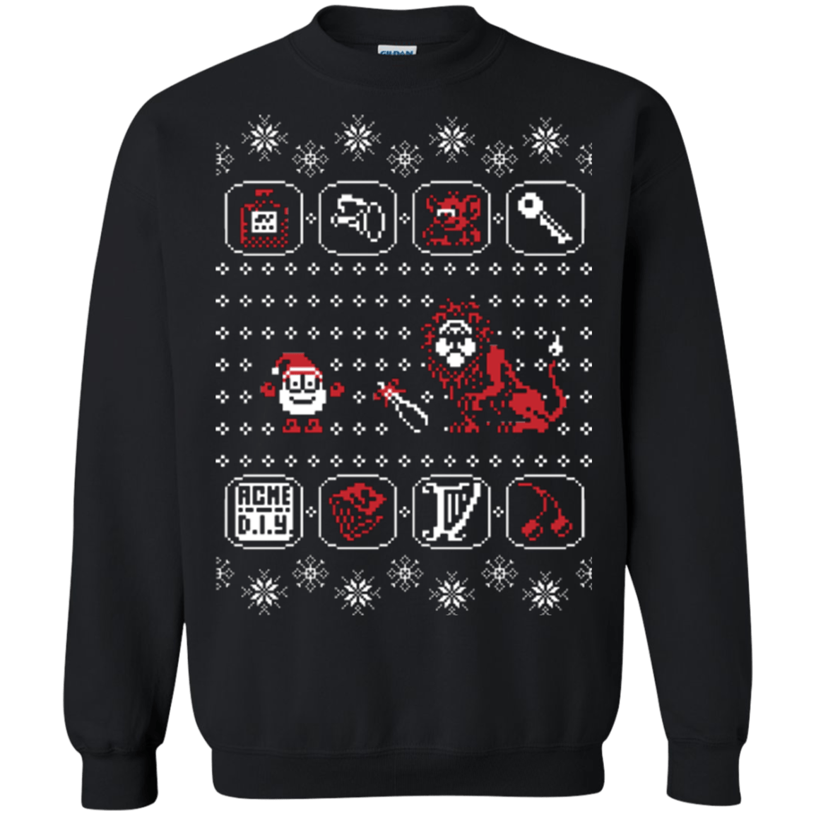 Sweatshirts Black / Small Santa Of The Yolkfolk Crewneck Sweatshirt