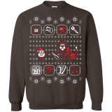 Sweatshirts Dark Chocolate / Small Santa Of The Yolkfolk Crewneck Sweatshirt