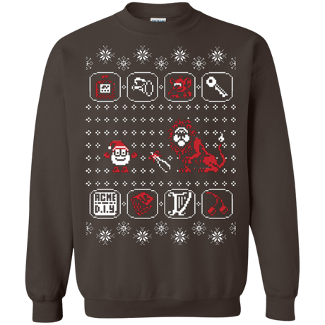 Sweatshirts Dark Chocolate / Small Santa Of The Yolkfolk Crewneck Sweatshirt