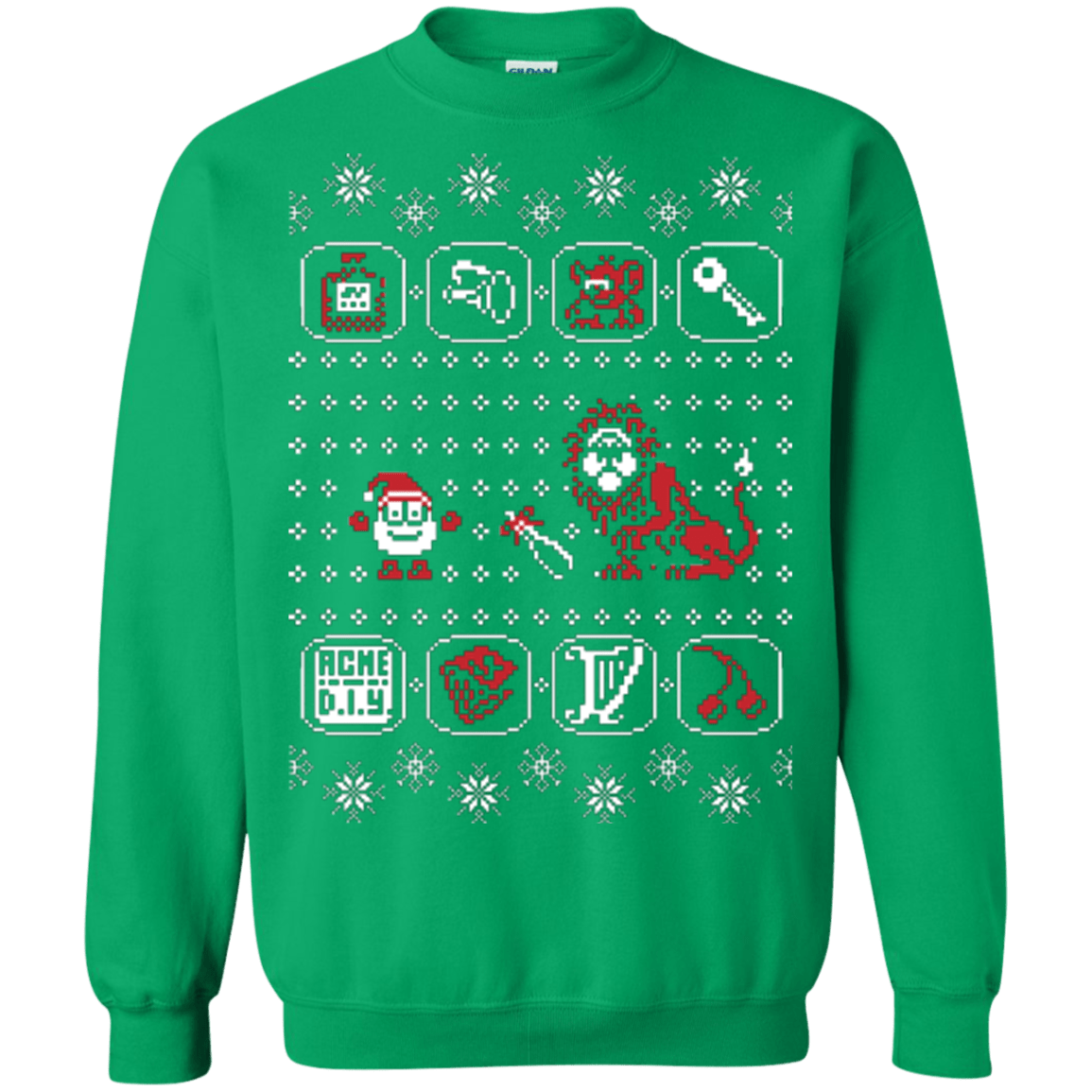 Sweatshirts Irish Green / Small Santa Of The Yolkfolk Crewneck Sweatshirt