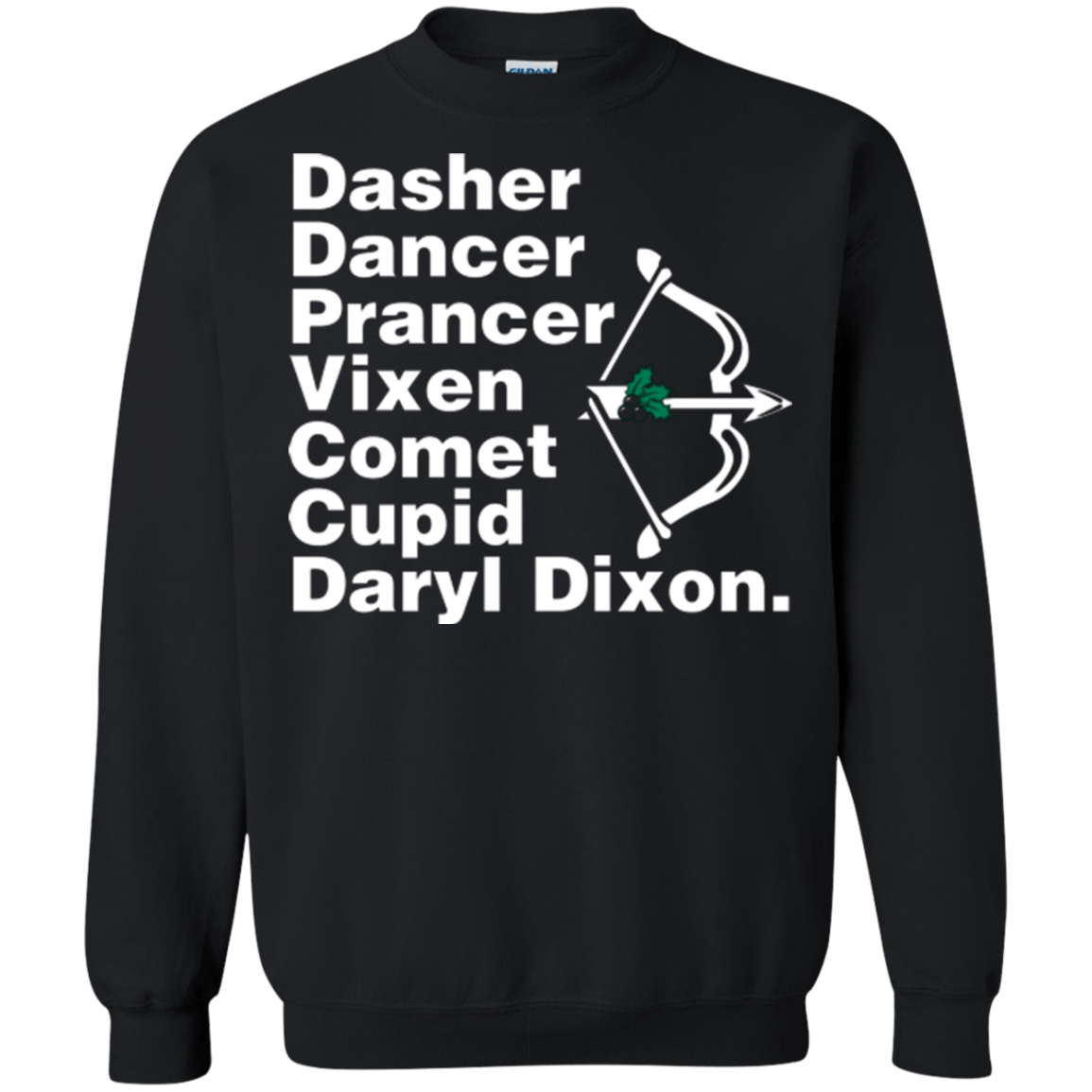 Sweatshirts Black / Small Santas Helper Crewneck Sweatshirt