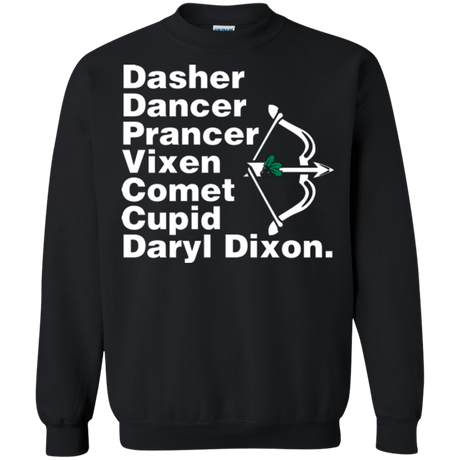 Sweatshirts Black / Small Santas Helper Crewneck Sweatshirt