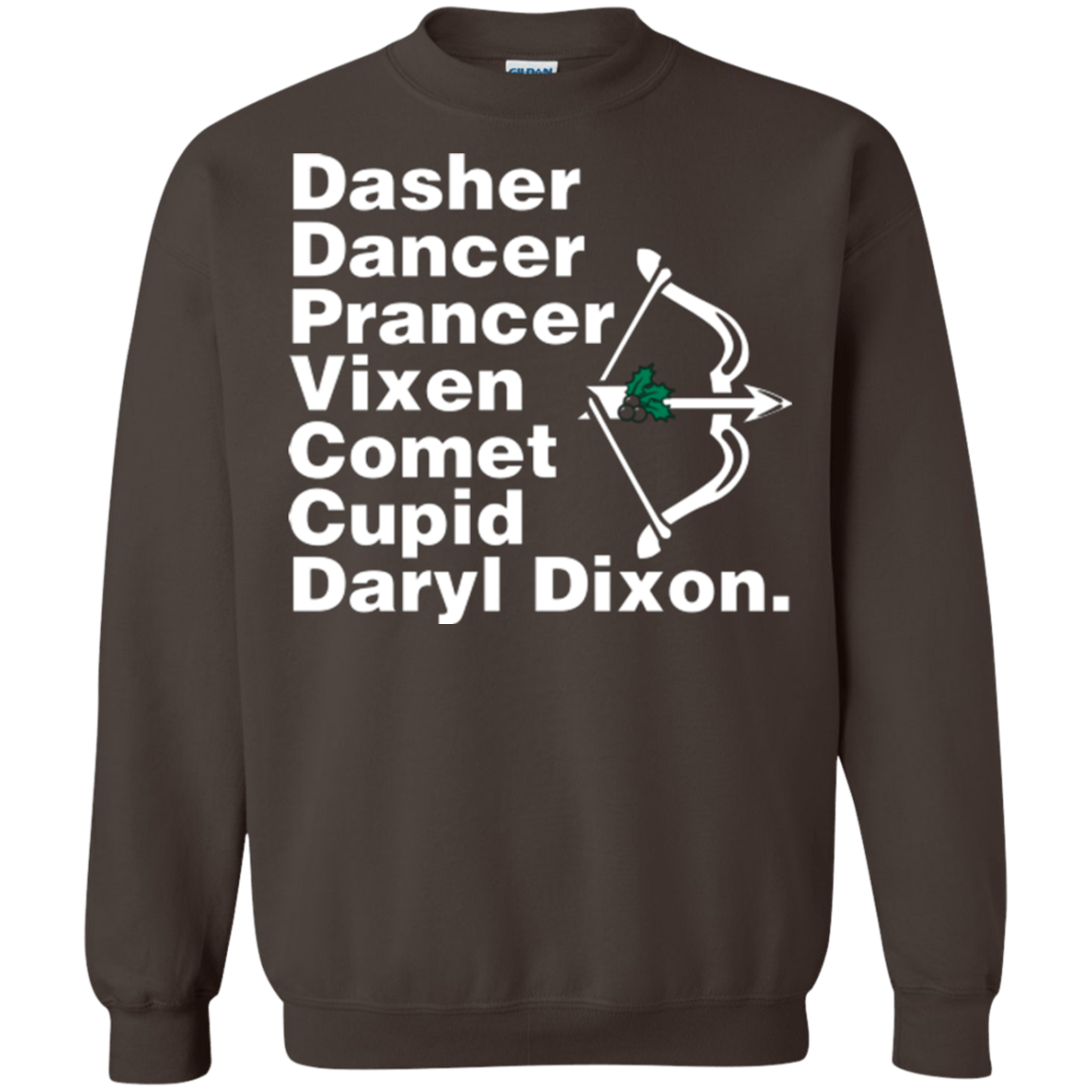 Sweatshirts Dark Chocolate / Small Santas Helper Crewneck Sweatshirt