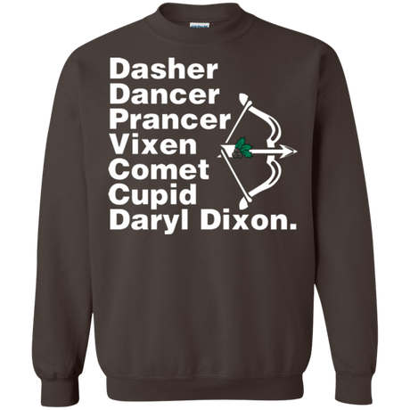 Sweatshirts Dark Chocolate / Small Santas Helper Crewneck Sweatshirt