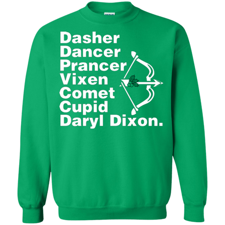 Sweatshirts Irish Green / Small Santas Helper Crewneck Sweatshirt
