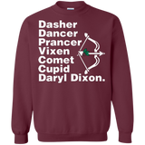 Sweatshirts Maroon / Small Santas Helper Crewneck Sweatshirt