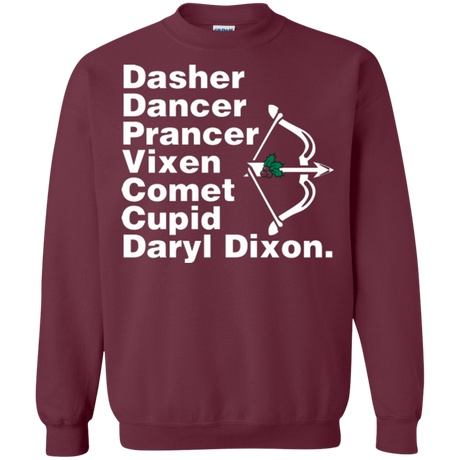 Sweatshirts Maroon / Small Santas Helper Crewneck Sweatshirt