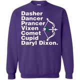 Sweatshirts Purple / Small Santas Helper Crewneck Sweatshirt