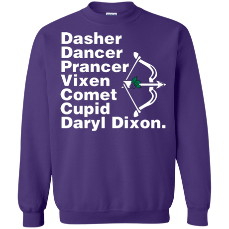 Sweatshirts Purple / Small Santas Helper Crewneck Sweatshirt