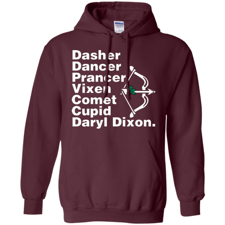 Sweatshirts Maroon / Small Santas Helper Pullover Hoodie