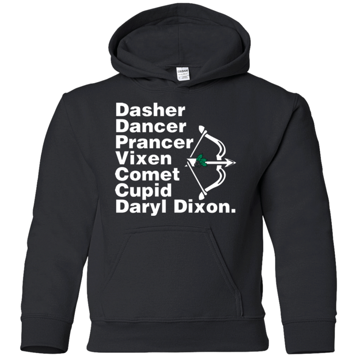 Sweatshirts Black / YS Santas Helper Youth Hoodie